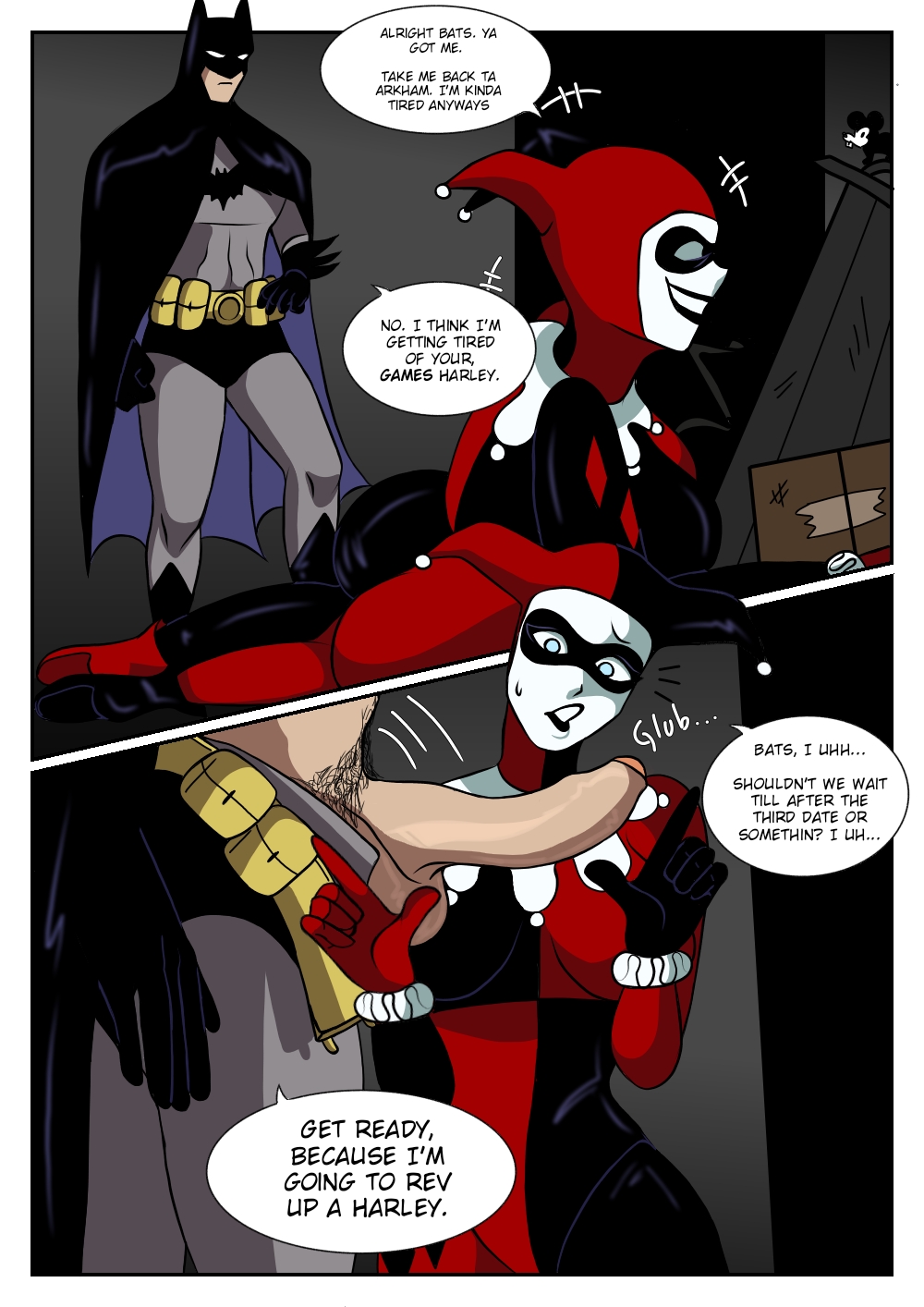 Batman and harley quinn porn comics