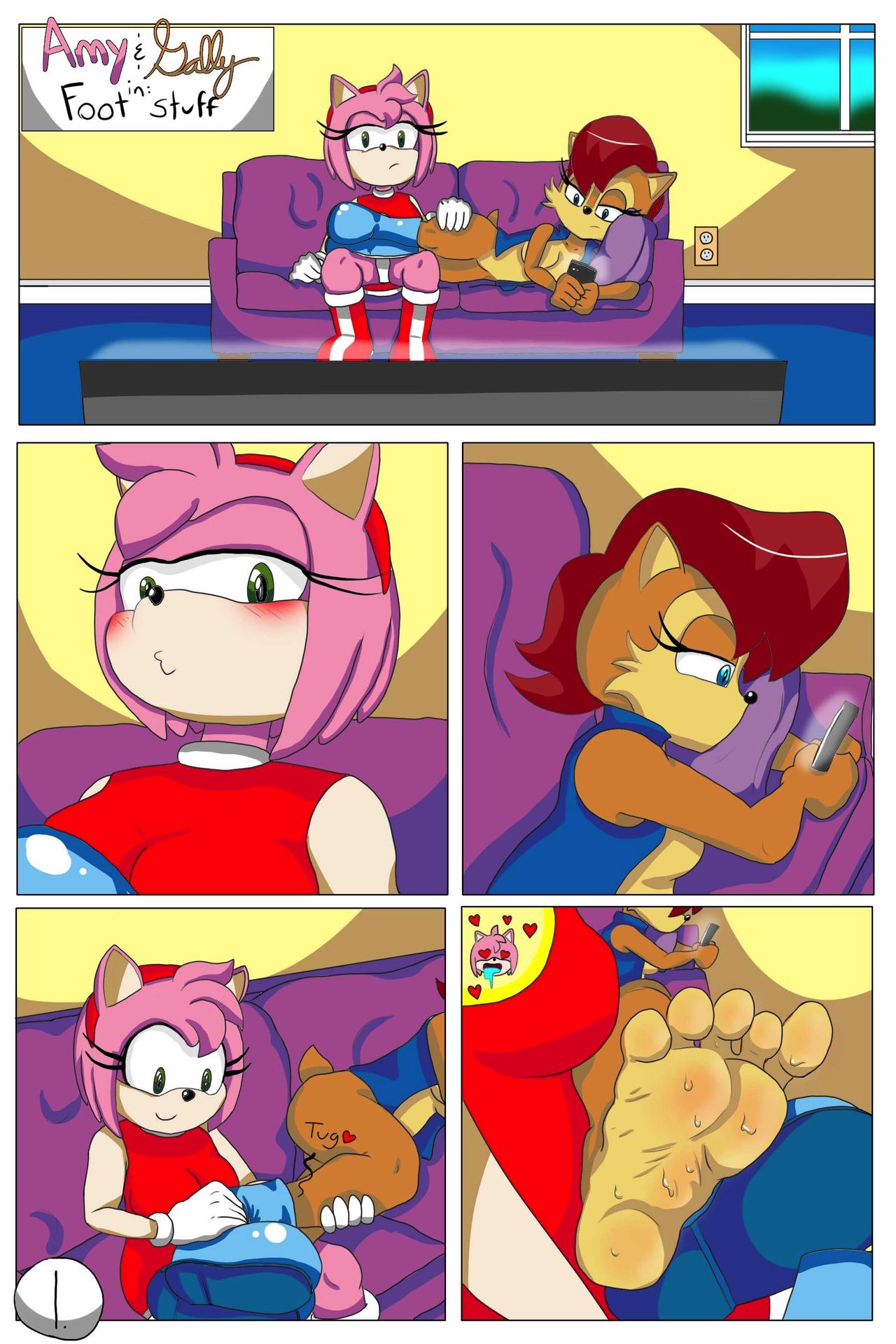 Amy rose feet porn