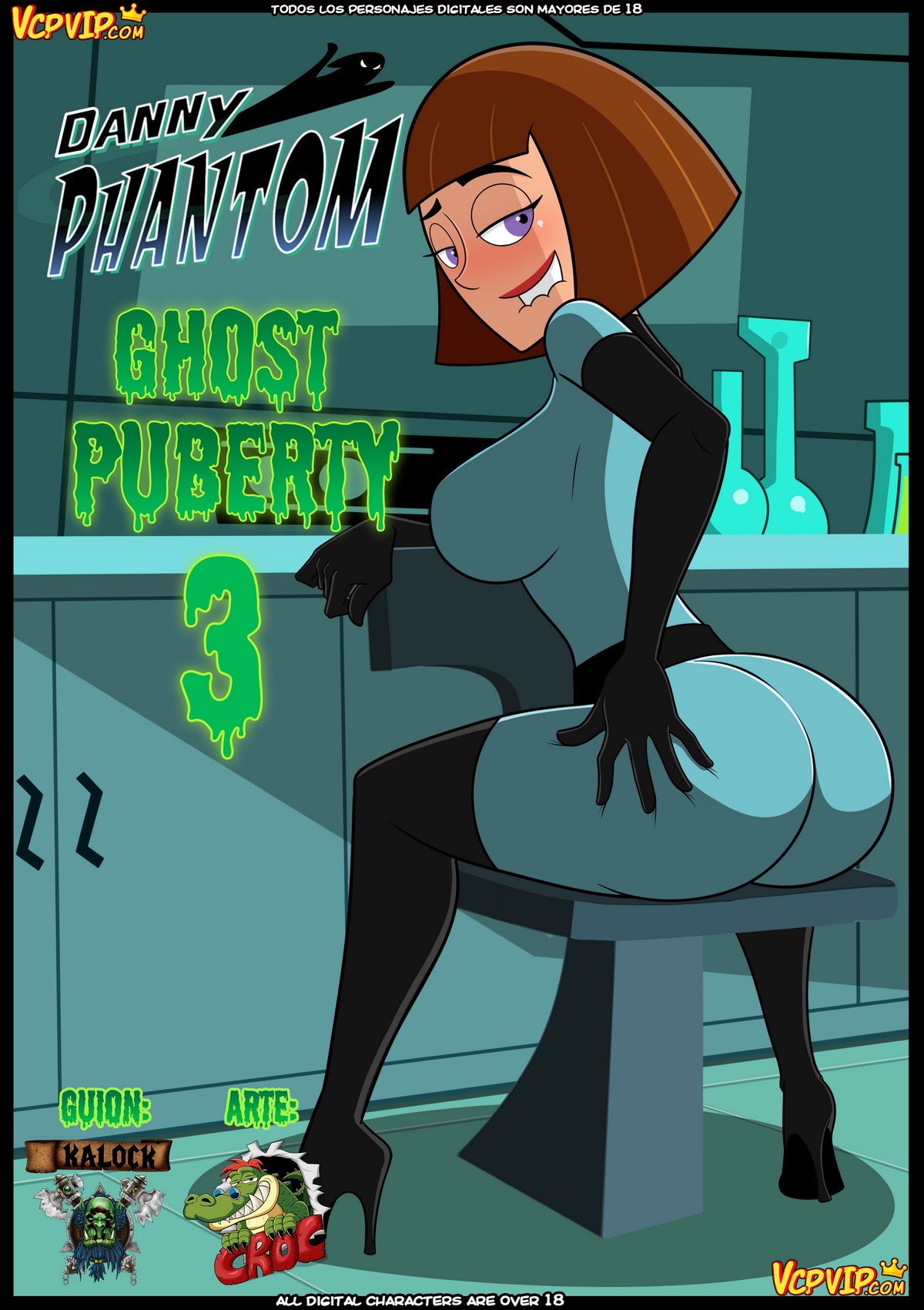 Nude Danny Phantom Cartoon - Danny Phantom - Ghost Puberty 3 comic porn | HD Porn Comics