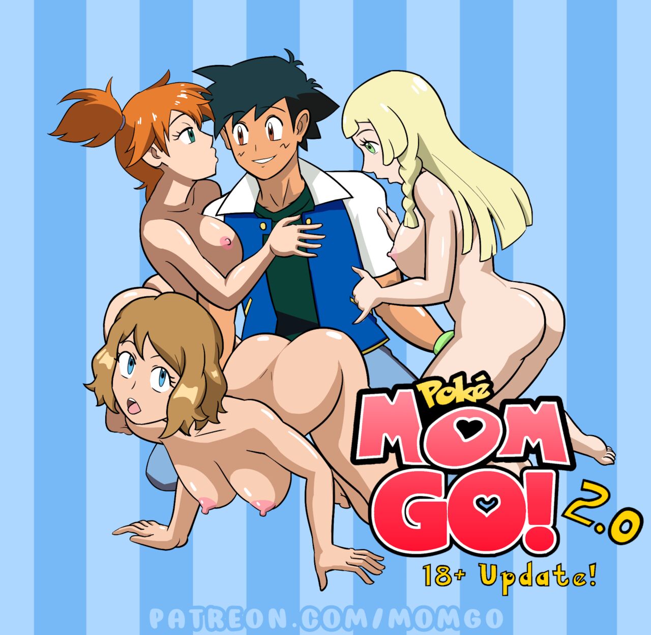 Hd Pogo Blue Picture Download - PokeMom Go 2.0! - 18+ Update! comic porn - HD Porn Comics