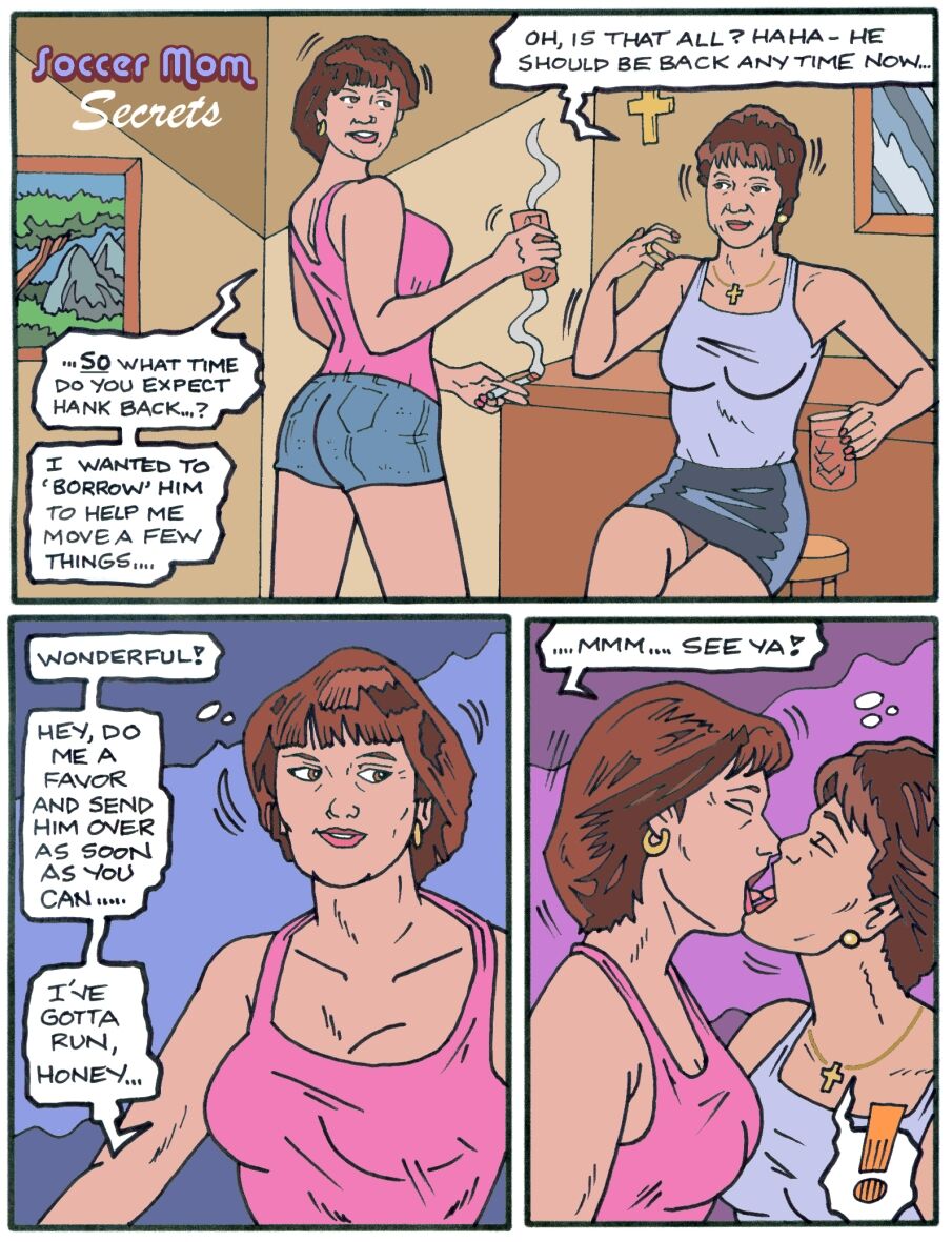 Soccer Mom - Secrets comic porn pic