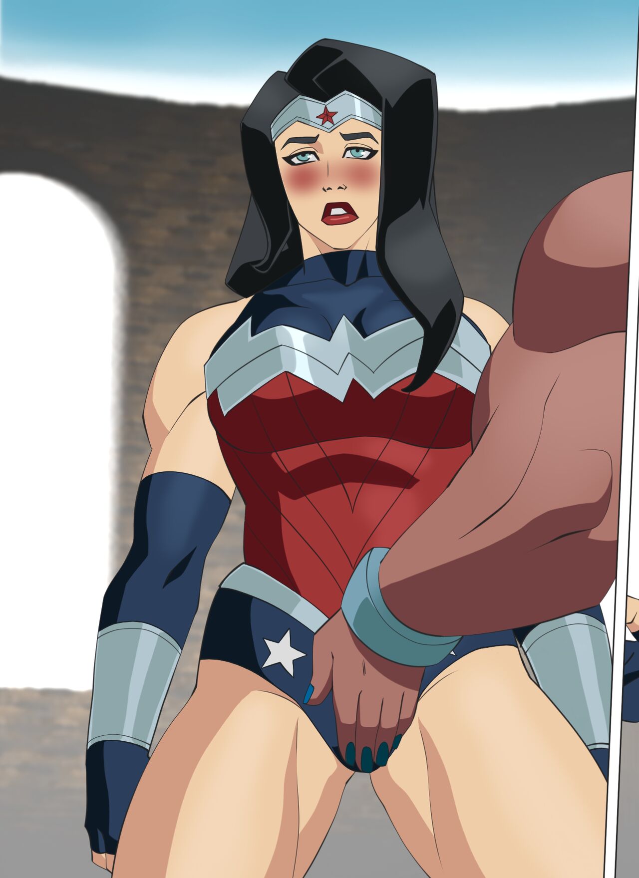 Wonder Girl - Wonder Woman Vs Kuuna comic porn - HD Porn Comics