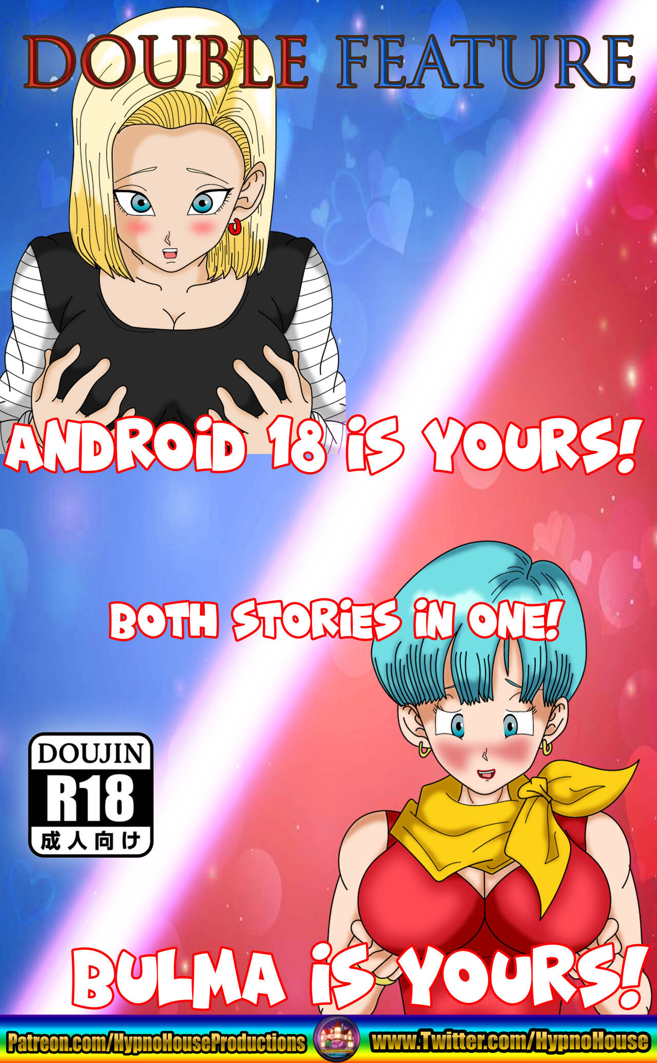 1280px x 2068px - Double Feature - Android 18 & Bulma is Yours! comic porn - HD Porn Comics