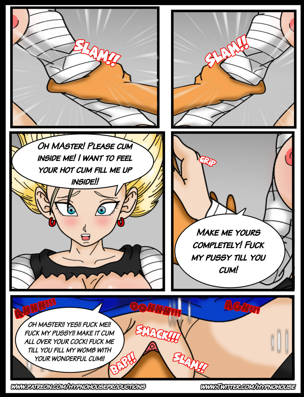 Bulma Android 18 Xxx - Double Feature - Android 18 & Bulma is Yours! comic porn - HD Porn Comics