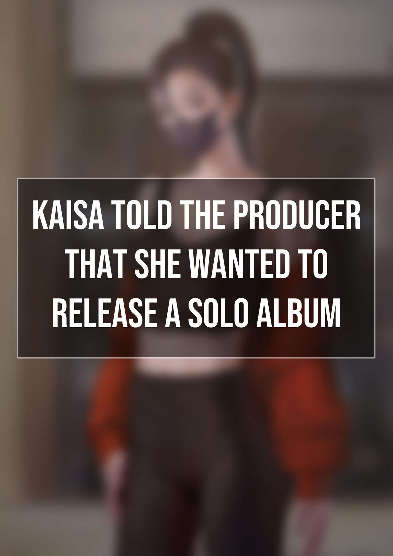 She Solo Porn - Kaisa Told The Producer That She Wanted To Release A Solo Album comic porn  - HD Porn Comics