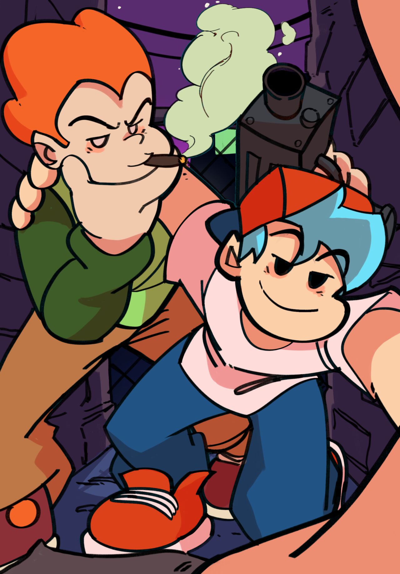 Pico x boyfriend nsfw