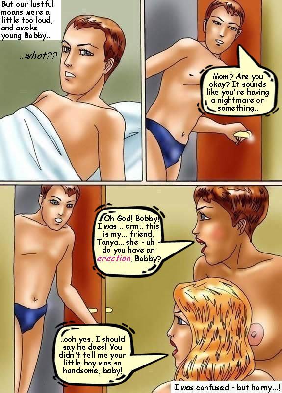 Hooker Porn Captions - Mom, Son & Hooker comic porn - HD Porn Comics