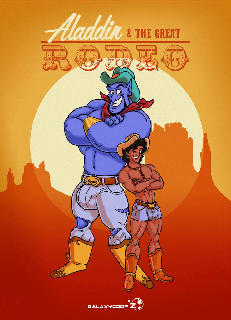 Aladdin Porn Comics Huge Dick - Aladdin & The Great Rodeo 1 comic porn | HD Porn Comics