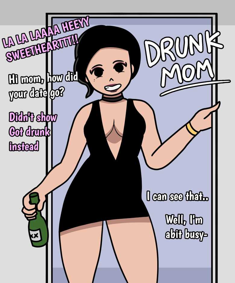 Drunk Mom comic porn HD Porn Comics 